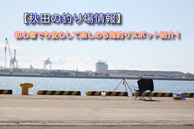 秋田県釣り場情報 初心者でも安心して楽しめる海釣りスポット紹介
