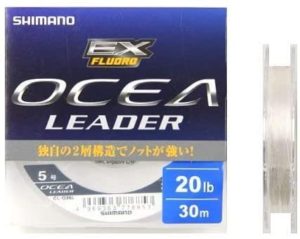 シマノ(SHIMANO) ショックリーダー オシア EX フロロカーボン 30m 5号 20lb クリア CL-O26L 釣り糸