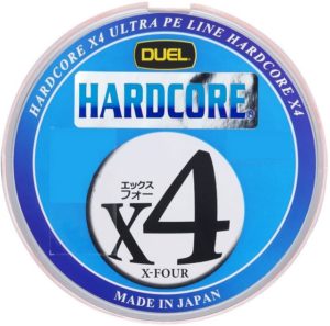 DUEL(デュエル) HARDCORE(ハードコア) PEライン HARDCORE X4 0.4号~4.0号 マーキングシステム-10m×5色
