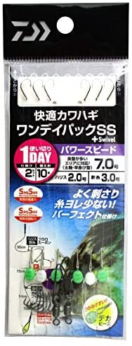 ダイワ(DAIWA) 快適カワハギ ワンデイパックSS＋S パワースピード 7.0号